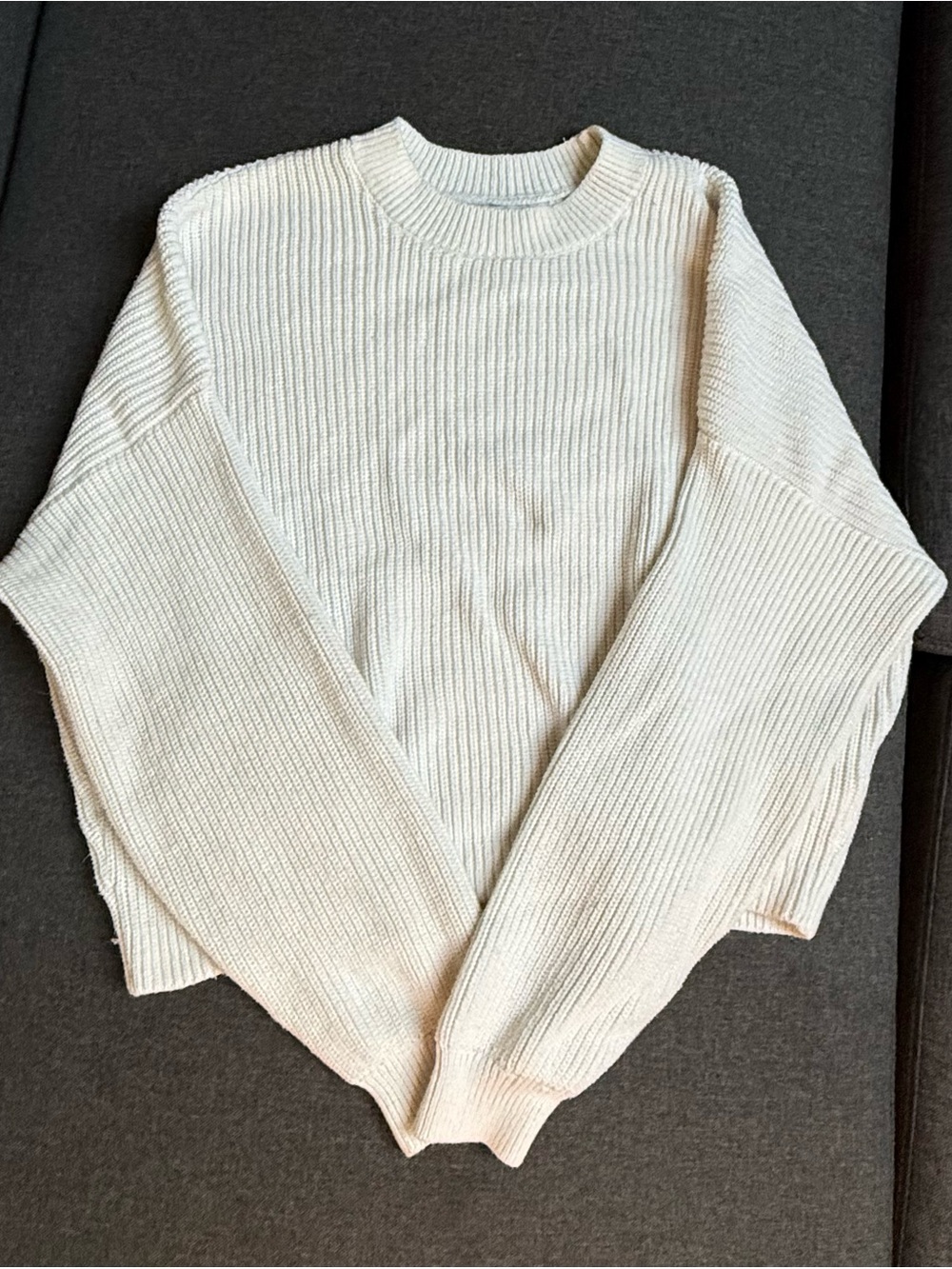 Hollister Cream Sweater